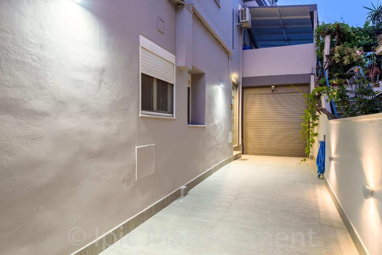 City Center Apartment With Rooftop Swimming Pool Hriszí Aktí Haniá Kültér fotó
