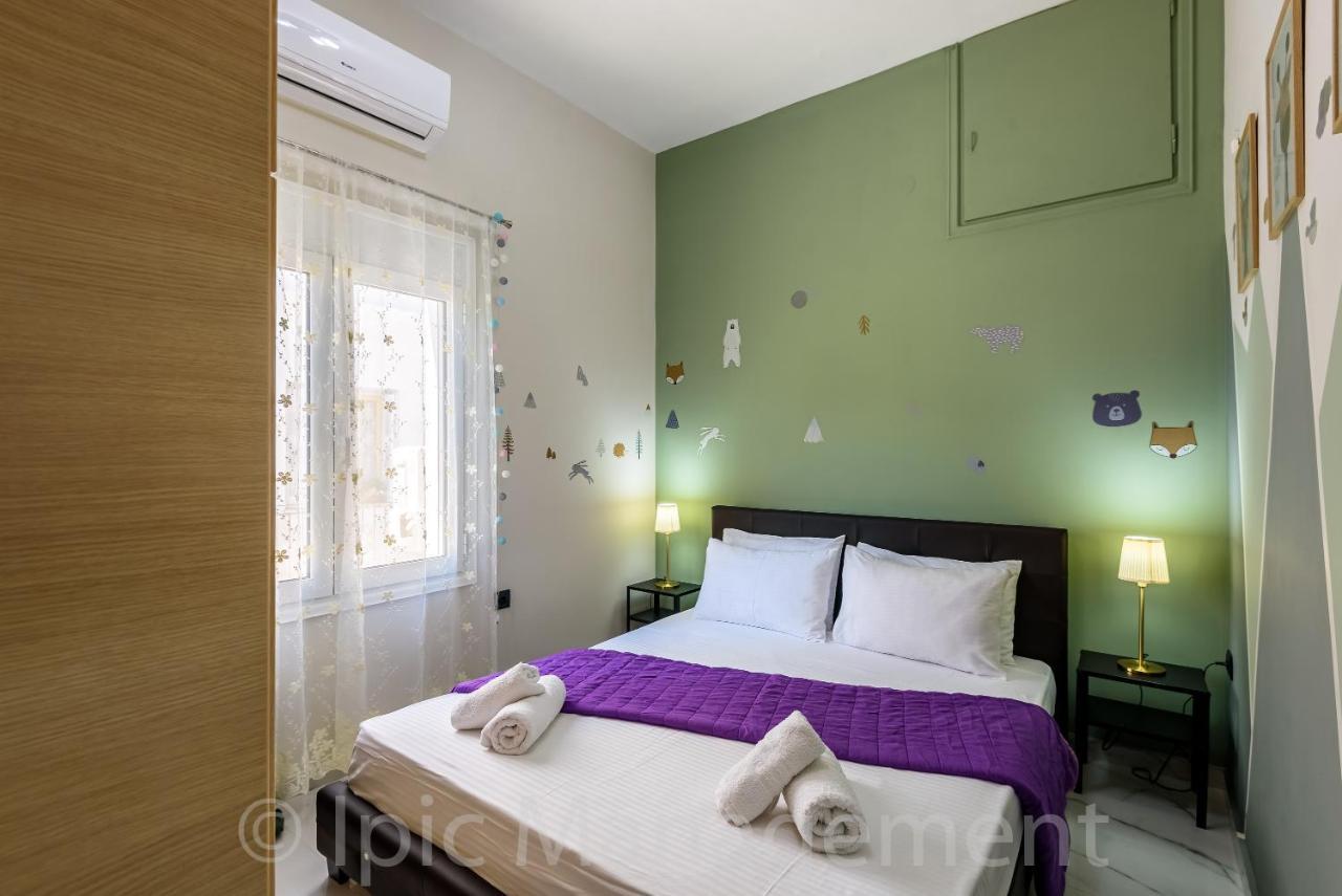 City Center Apartment With Rooftop Swimming Pool Hriszí Aktí Haniá Kültér fotó