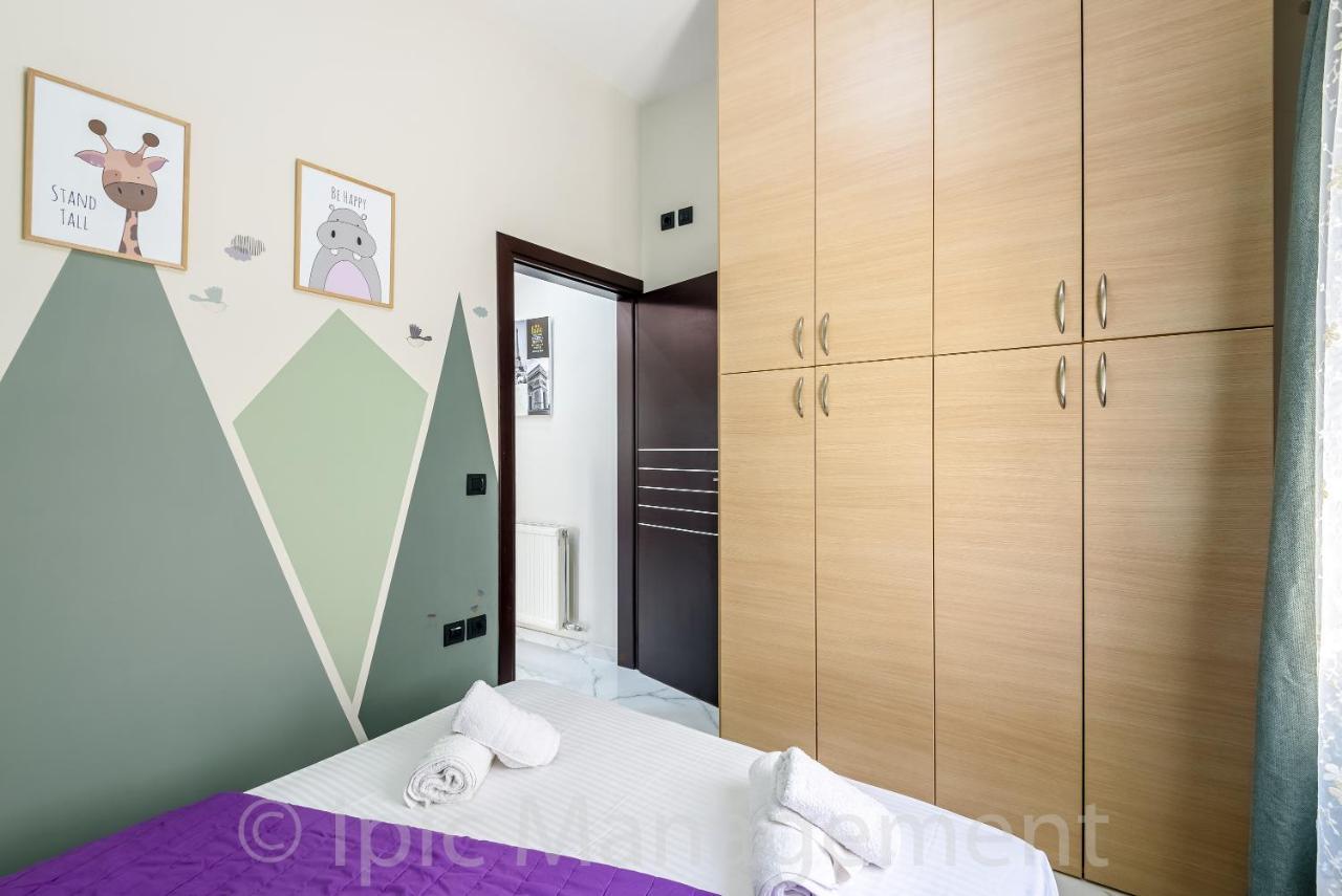 City Center Apartment With Rooftop Swimming Pool Hriszí Aktí Haniá Kültér fotó